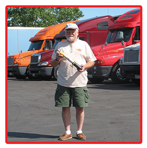 trucker with PODlight